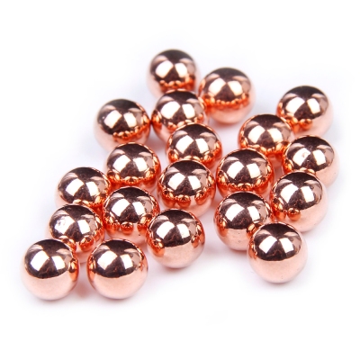 Copper No Hole 4-10mm Round Pearls Imitation Pearls Craft Art Diy Beads Nail Art Decoration