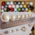 Light coffee No Hole 1.5-10mm Round Pearls Imitation Pearls Craft Art Diy Beads Nail Art Decoration