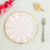 Wholesale birthday party dress up the tableware set with disposable stripes and silver side 