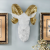 European-Style Creative Three-Dimensional Animal Head Deer Head Wall Hanging Living Room Wall Decoration Resin Crafts