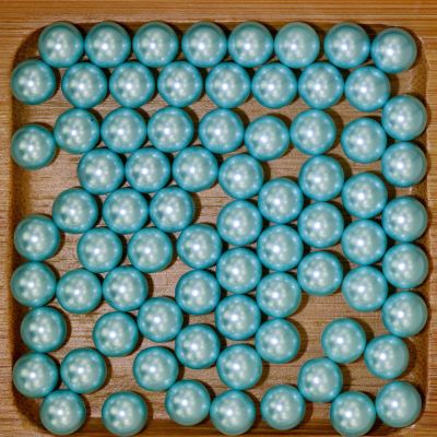 Aquamarine No Hole 1.5-10mm Round Pearls Imitation Pearls Craft Art Diy Beads Nail Art Decoration