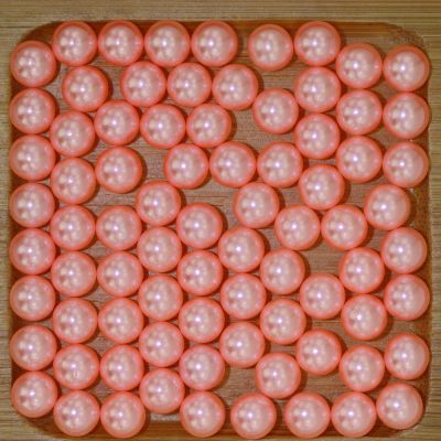 Light pink No Hole 1.5-10mm Round Pearls Imitation Pearls Craft Art Diy Beads Nail Art Decoration