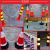 Traffic plastic chain warning chain safety chain road cone chain yellow black/red white chain barrier fence.