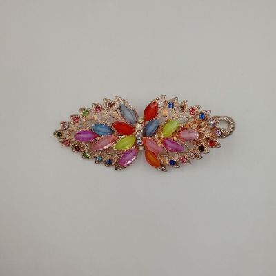 Headdress Barrettes Hair Clip Big Grip Fashion Popular Crystal Ornament