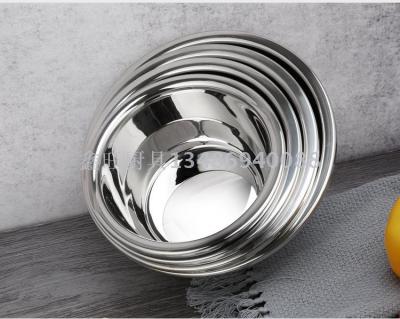 Stainless steel special high - grade European basin seasoning cylinder without magnetic large reverse side basin.