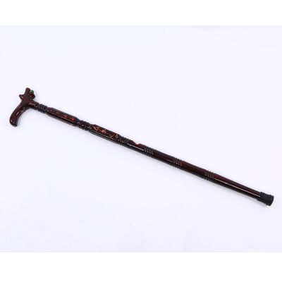 Wood Stick Wooden Crutches Solid Wood Faucet Elderly Non-Slip Walking Stick Elderly Walking Stick