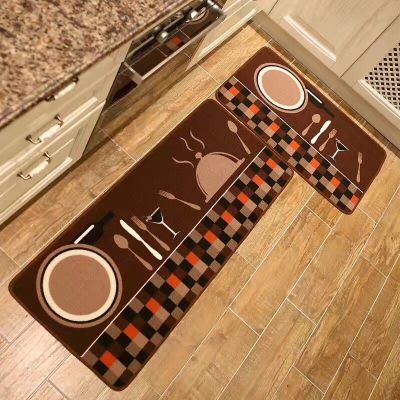 Hot style kitchen mat. Large size 50*150 oil absorbent pads are resistant to dirt.