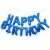 Happy birthday letter aluminum balloon