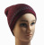 European and American Men and Women Warm with Velvet Knitted Hat Fashion Jacquard Sleeve Cap Hip Hop Woolen Cap