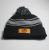 European and American Fashion Labeling Ski Cap with Ball Woolen Cap Thickened Knitted Hat Warm Pullover Cap