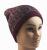 European Hip Hop Woolen Cap Men and Women Warm with Velvet Knitted Hat Jacquard Sleeve Cap Lz05
