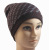 European and American New Men's and Women's Hip Hop Warm with Velvet Woolen Cap Knitted Hat Jacquard Sleeve Cap Lz08