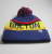 European and American Fashion Jacquard Knitted Hat Thickened Ski Cap Embroidered with Ball Woolen Cap Warm Pullover Cap