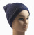 European and American Men and Women Warm with Velvet Knitted Hat Fashion Jacquard Sleeve Cap Hip Hop Woolen Cap