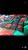 Pvc jigsaw door mat sprayed with silk multicolor pattern 58*38