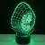 Colorful 3D skull and skull visual lamp remote touch LED light 3D lamp creative gift night light desktop lamp