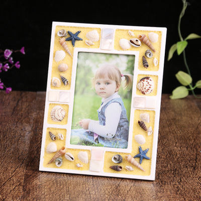 New creative home decoration style wooden shell children picture frame birthday gift wholesale.