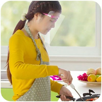 Kitchen cooking device for cooking and cooking oil spray mask to prevent oil smoke mask from steam mist mask wash mask.