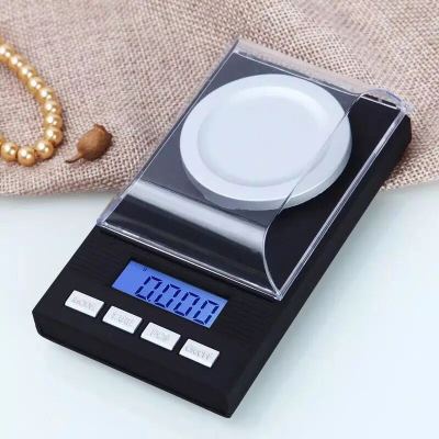 Jewelry Scale 50G/0.001G Electronic Scale Portable Weighing Scale Electronic Balance Pocket Scale