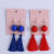 Japan, Japan and South Korea, the creative cute trend of Korean women earrings earrings earrings.