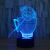 New acrylic led light USB power supply home 7 color desk lamp neutral 3D creative led small night light customization