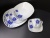 Daily necessities ceramic high - temperature porcelain pu 30 square set plate cups and dishes.