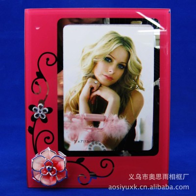 Yiwu washing mirror monochrome paste 6/ screen/glass frame/creative/foreign trade export/frame 5 \\\".