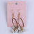 Japan and South Korea set diamonds in the flow of the super - fairy, cute trend Korean women earrings earrings earrings.