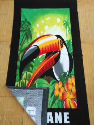 Pure cotton beach towel 21 active printing environmental dyeing bath towel made to order.
