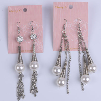 South Korea and Japan pearl of the creative cute trend south Korean style earrings earrings earrings.