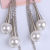 South Korea and Japan pearl of the creative cute trend south Korean style earrings earrings earrings.