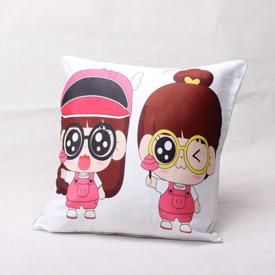 The new - style DIY move heat transfer printing pillow photo customized pillow pillow pillow case of European pillows.