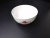 4.5 inch bone China straight bowl small membrane flower single gold thread/single silver wire.