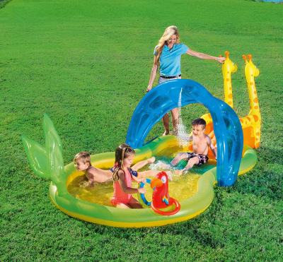 Bestway inflatable ocean ball pool baby play pool children's swimming pool thickened sand pool 53060