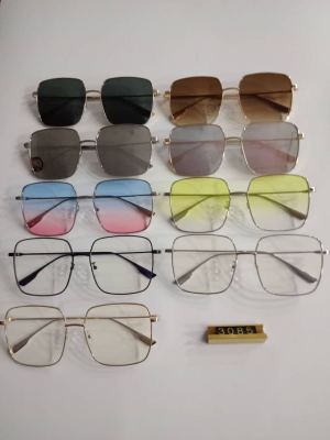 Metal sunglasses spot color wholesale.