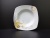 Daily ceramic high temperature porcelain dish ware 9 inches square flat side tang jinhua