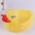 Children play water toy knead to call bath toy plastic Big Big three small mother and child duck beep Beep net bag