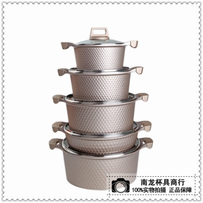 Maifanshi glass cover soup pot oil-free non-stick non-coating gas stove applicable specifications