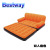 Bestway67356 two - person, multi - function flocking inflatable sofa bed air pump is suing five - in - one love sofa
