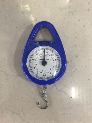 Small Mechanical Scale Spring Scale Fishing Scale Handheld Scale Hanging Scale 5kg Portable Scale