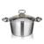 The stainless steel soup pot health soup pot, han style compound bottom soup pot kitchen induction cooker cooking pot 