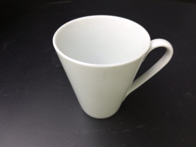 Ceramic porcelain cup with high temperature porcelain cup, 290V cup.