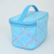 Fashionable grid square bag big capacity cosmetics collection bag waterproof wear - proof wash bag carry.