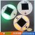 Solar oblong manufacturer supplies solar round plastic LED lamp park lawn lamp.