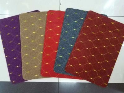 Add color household mat industry Dally embroidered line embroidery 40*60.