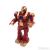 Electric walking robot electric iron man lights music to launch the puzzle children's toys.
