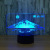 New smart home USB power supply simple fashion Party atmosphere light 3D colorful Mount Fuji small night light 734.