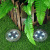 Solar lawn buried lamp 4LED ground lights with 8LED floor lamp.