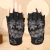 Car Rider Spring and Summer Mountaineering Sports Sun Protection Non-Slip Ice Silk Bicycle Half-Finger Riding Gloves.
