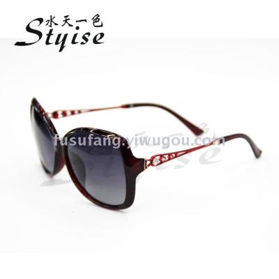 Styise spot new sun glasses han edition ladies' glasses with fashionable polarized sunglasses 615